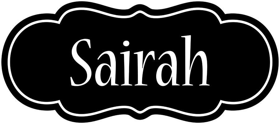 Sairah welcome logo