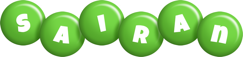 Sairan candy-green logo
