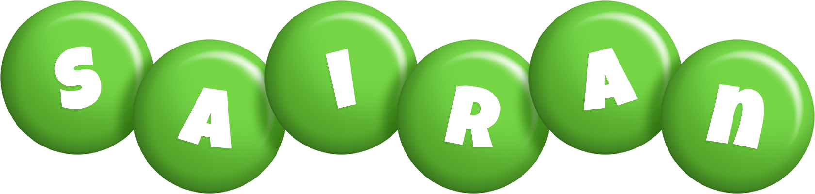 Sairan candy-green logo
