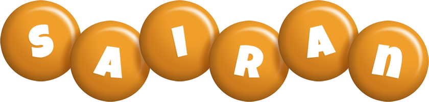 Sairan candy-orange logo