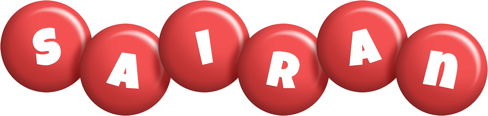 Sairan candy-red logo