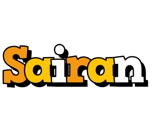 Sairan cartoon logo