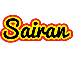 Sairan flaming logo