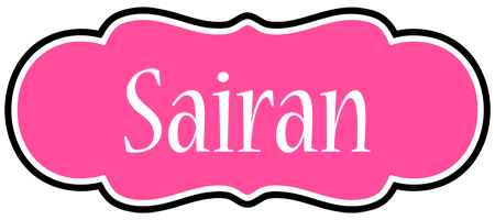 Sairan invitation logo