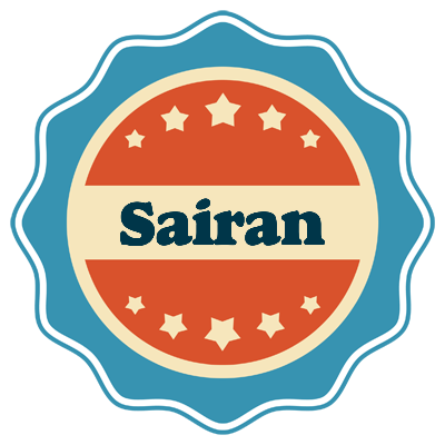 Sairan labels logo