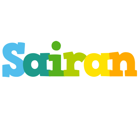 Sairan rainbows logo