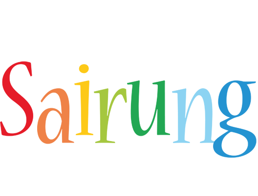Sairung birthday logo