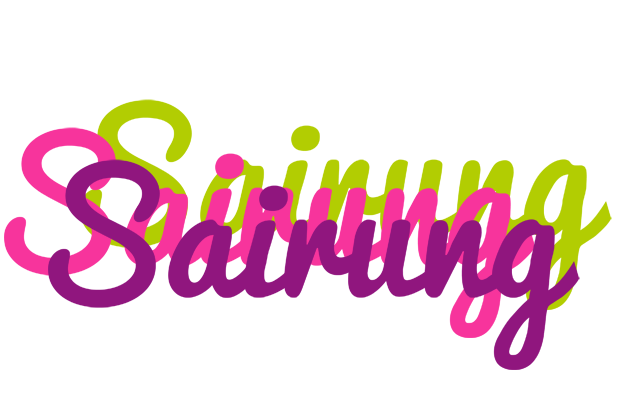 Sairung flowers logo