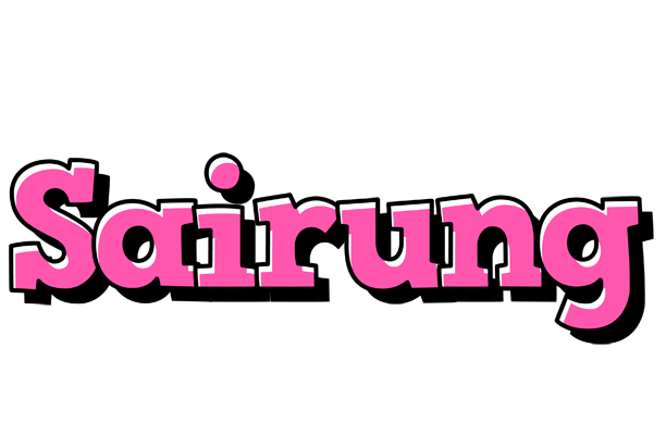 Sairung girlish logo