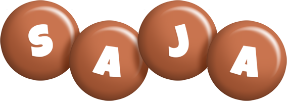 Saja candy-brown logo