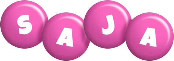 Saja candy-pink logo