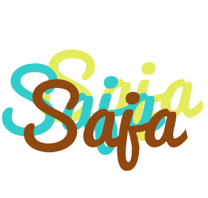 Saja cupcake logo