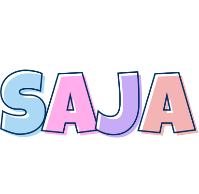 Saja pastel logo