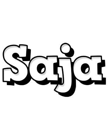 Saja snowing logo