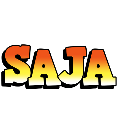 Saja sunset logo