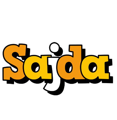 Sajda cartoon logo
