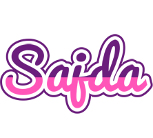 Sajda cheerful logo