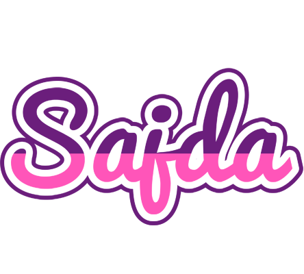 Sajda cheerful logo