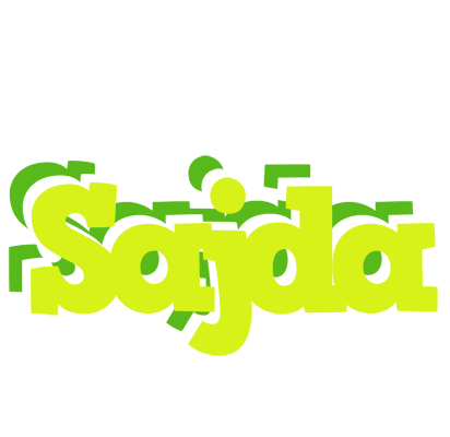 Sajda citrus logo