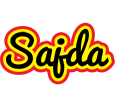 Sajda flaming logo