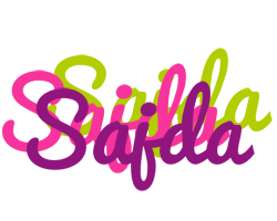 Sajda flowers logo