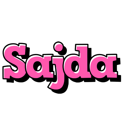 Sajda girlish logo
