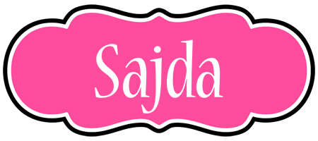 Sajda invitation logo