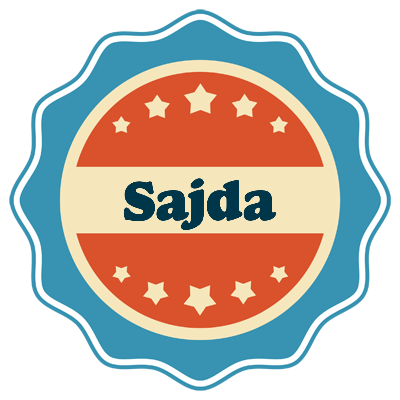 Sajda labels logo