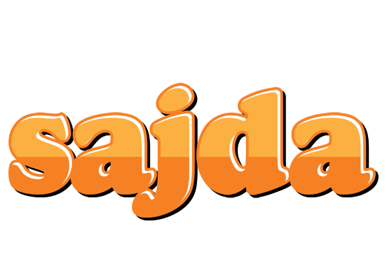 Sajda orange logo