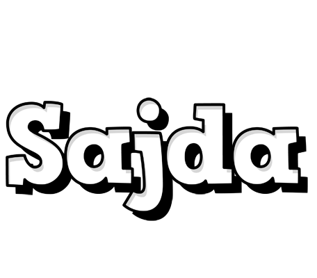 Sajda snowing logo