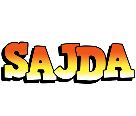 Sajda sunset logo