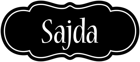 Sajda welcome logo