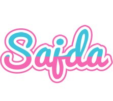 Sajda woman logo