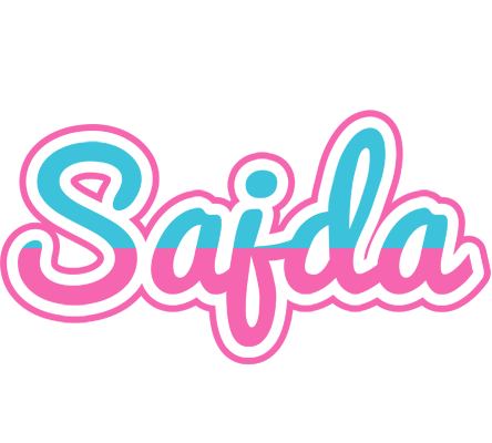 Sajda woman logo
