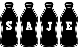 Saje bottle logo