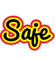 Saje flaming logo