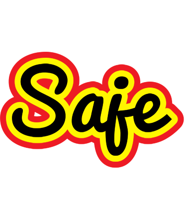 Saje flaming logo