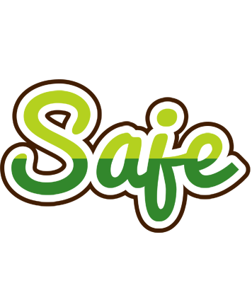 Saje golfing logo