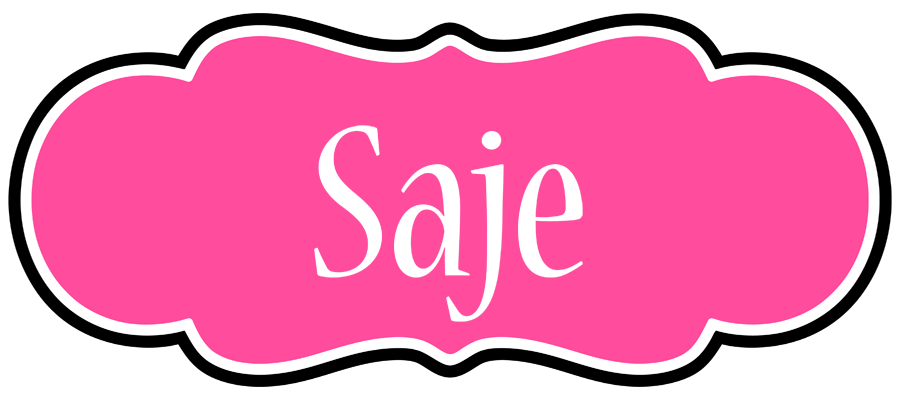 Saje invitation logo