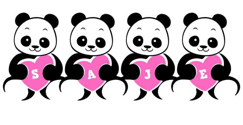 Saje love-panda logo