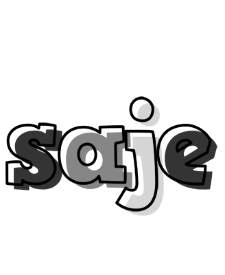Saje night logo