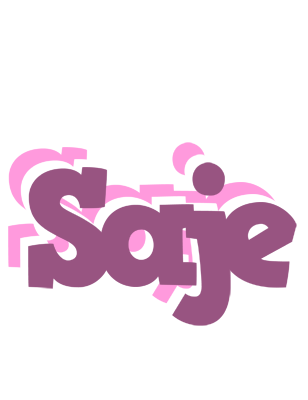 Saje relaxing logo