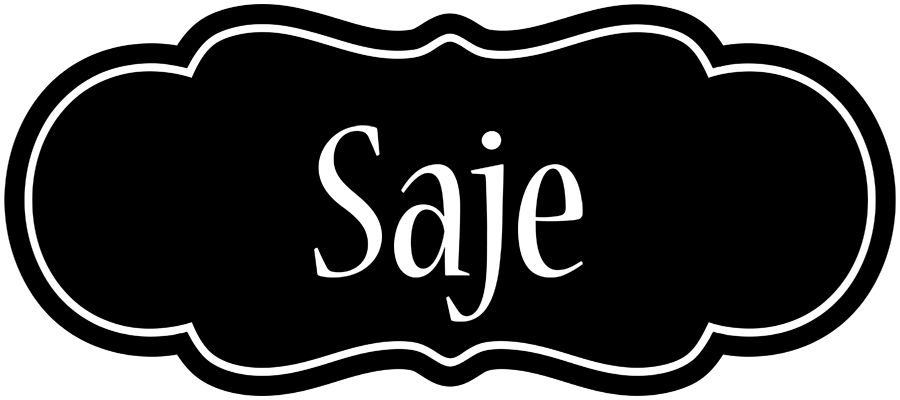 Saje welcome logo