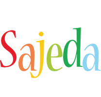 Sajeda birthday logo