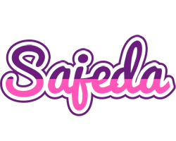 Sajeda cheerful logo