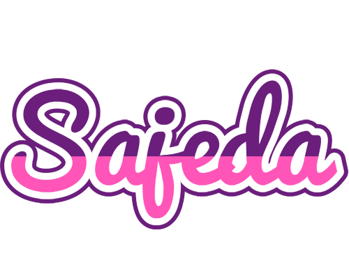 Sajeda cheerful logo