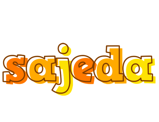 Sajeda desert logo
