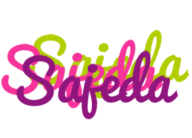 Sajeda flowers logo