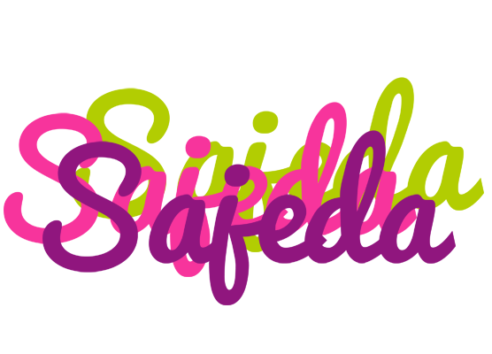 Sajeda flowers logo