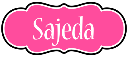 Sajeda invitation logo